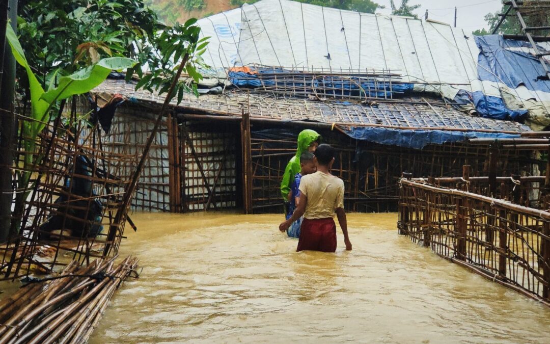 Save Lives Now: Rohingya Refugees Trapped in Flood and Landslide Crisis – Your Help Is Urgently Needed